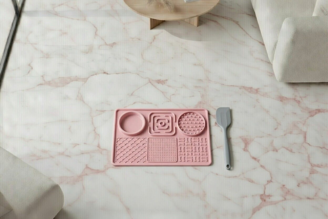 Lick&Chill™ - Tappetino Relax con Ventose